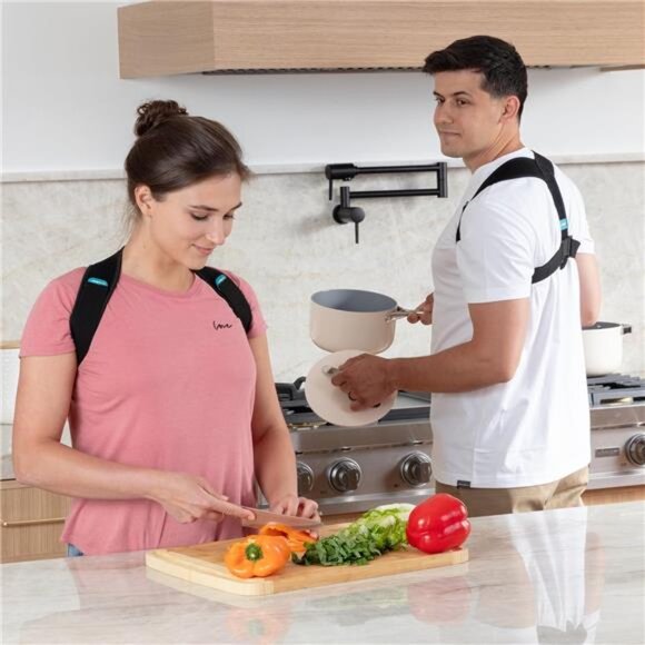 ComfyBrace Posture Corrector-Back Brace for Men and Women- Fully Adjustable - Picture 3 of 7